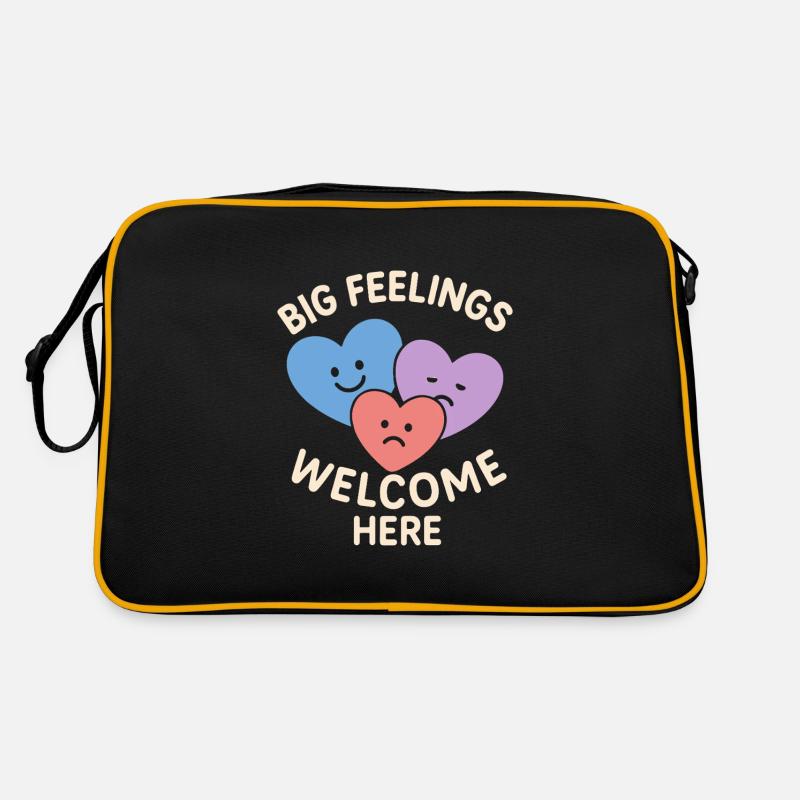 Kinderkummerberater Heilen Herzen Trauma Retro Tasche