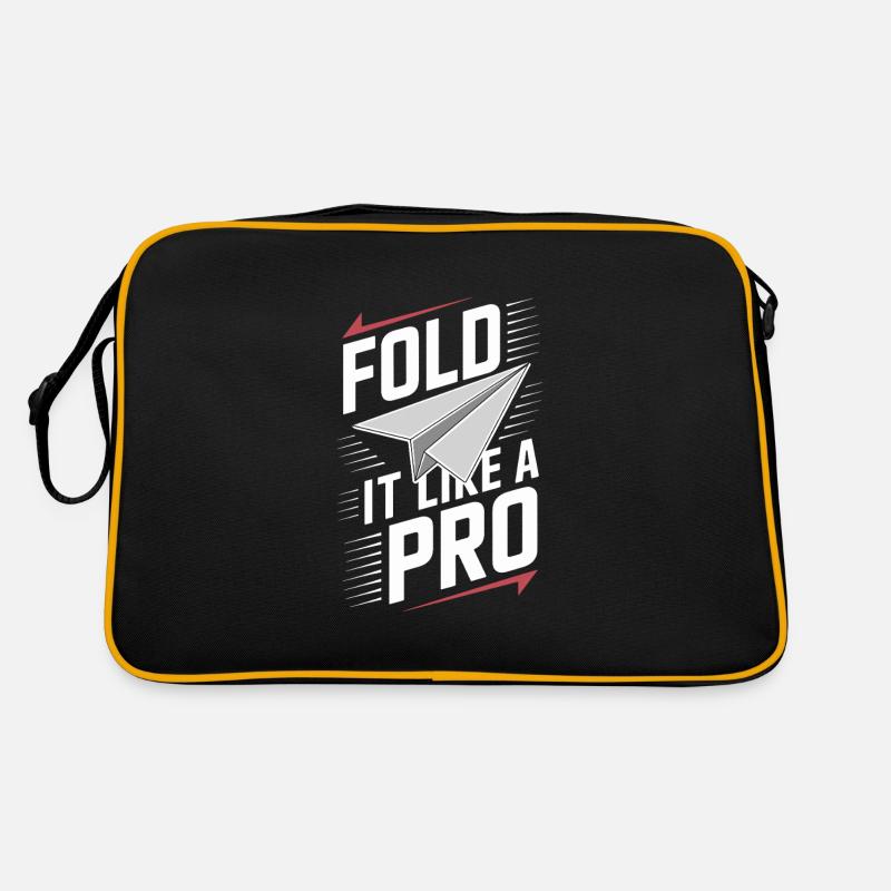 Paper Airplane Builder Diy Folding Expert Creative Retro Bag
