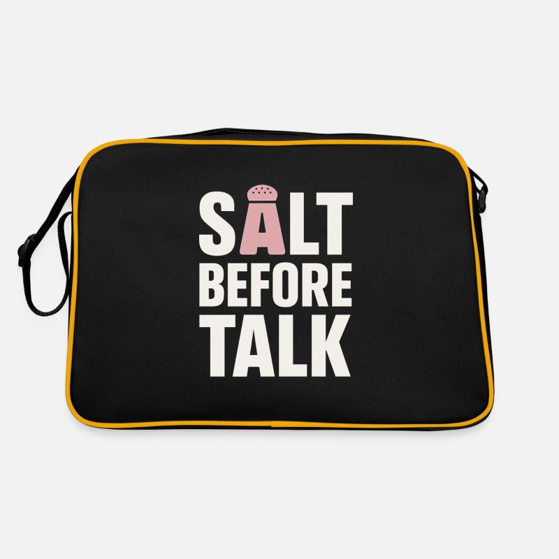 Salt Lover Sodium Dependent Nacl Meme Retro Bag