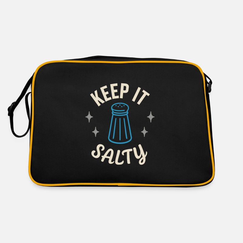 Salt Lover Sodium Dependent Nacl Meme Retro Bag