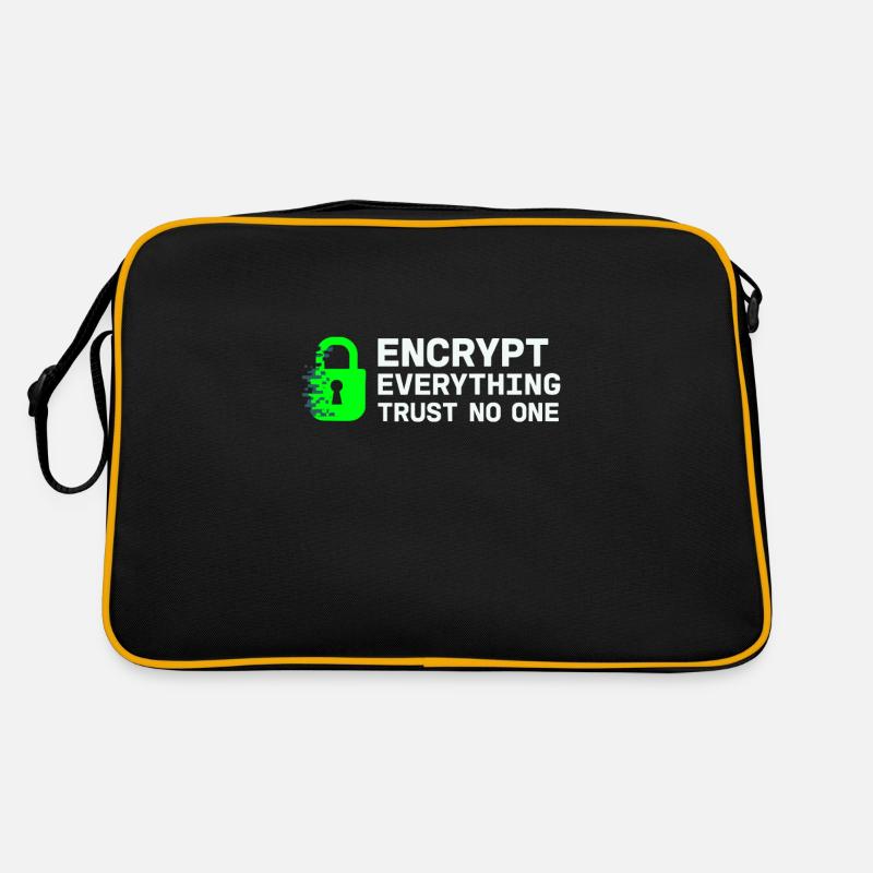 Cybersécurité Info Sec White Hat Hacker Éthique Sac Retro