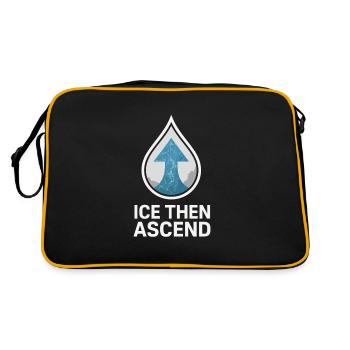 Cold showers Mental hardness Cold exposure - Retro Bag - black/gold - Back