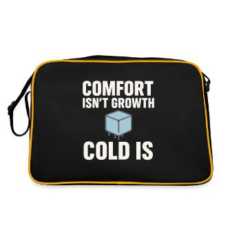 Cold showers Mental hardness Cold exposure - Retro Bag - black/gold - Back