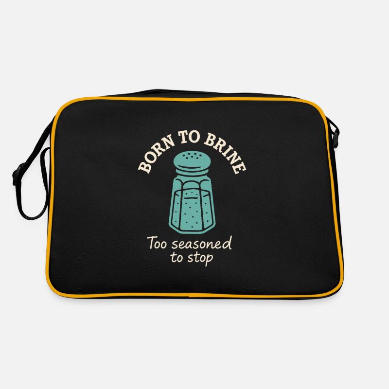 Salt Lover Sodium Dependent Nacl Meme Retro Bag