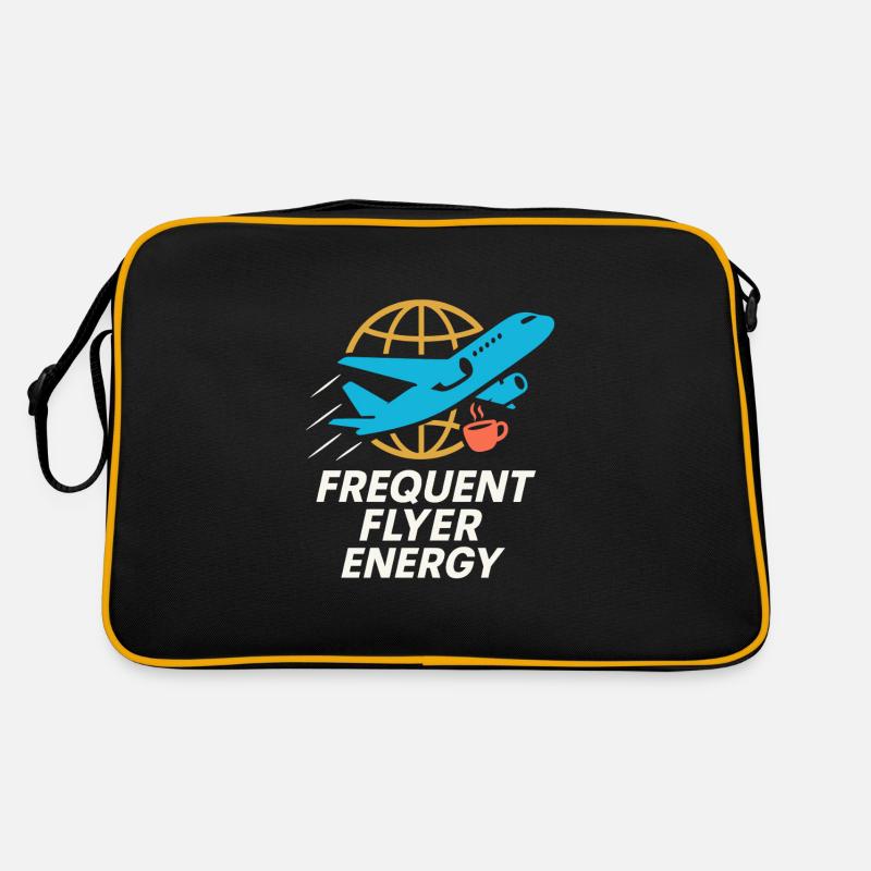 Flugbegleiter Kabinencrew Leben Luftfahrt Retro Tasche