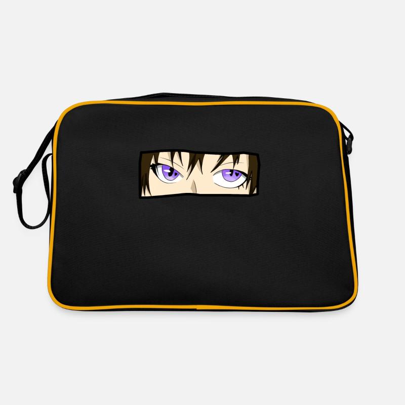 Anime yeux dessinés à la main Sac Retro