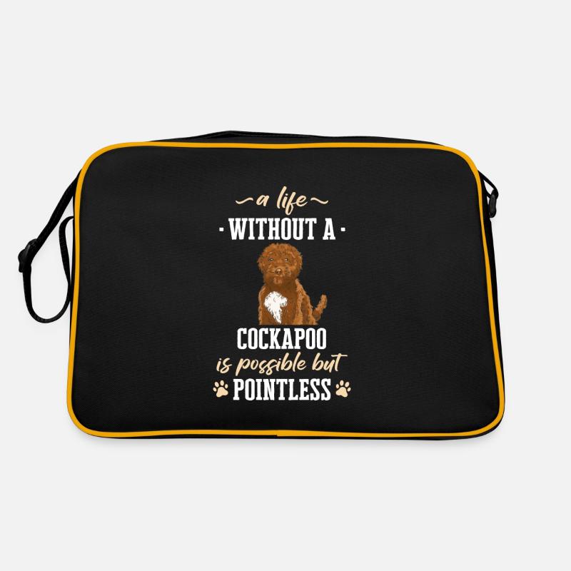 Cockapoo Chien Sac Retro