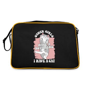 Chat Chats Amoureux Chat Propriétaire ChatOn - Sac Retro - noir/or - Dos
