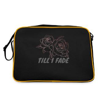 Till I Fade - Retro Bag - black/gold - Back