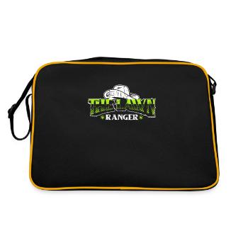 Lawn Mower Lawn Mower Garden - Retro Bag - black/gold - Back