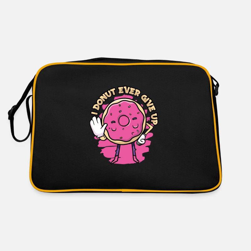 Donut Donuts Süßigkeiten Bagel Retro Tasche