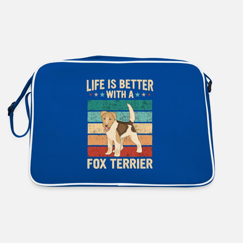 Fox Terrier Dog Retro Bag