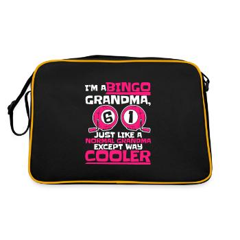 Bingo Gambling Lottery Bingo Joueurs - Sac Retro - noir/or - Dos