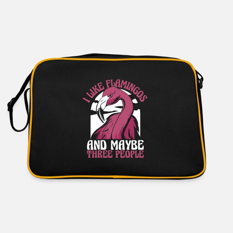 Flamingo Animal Pink Retro Bag