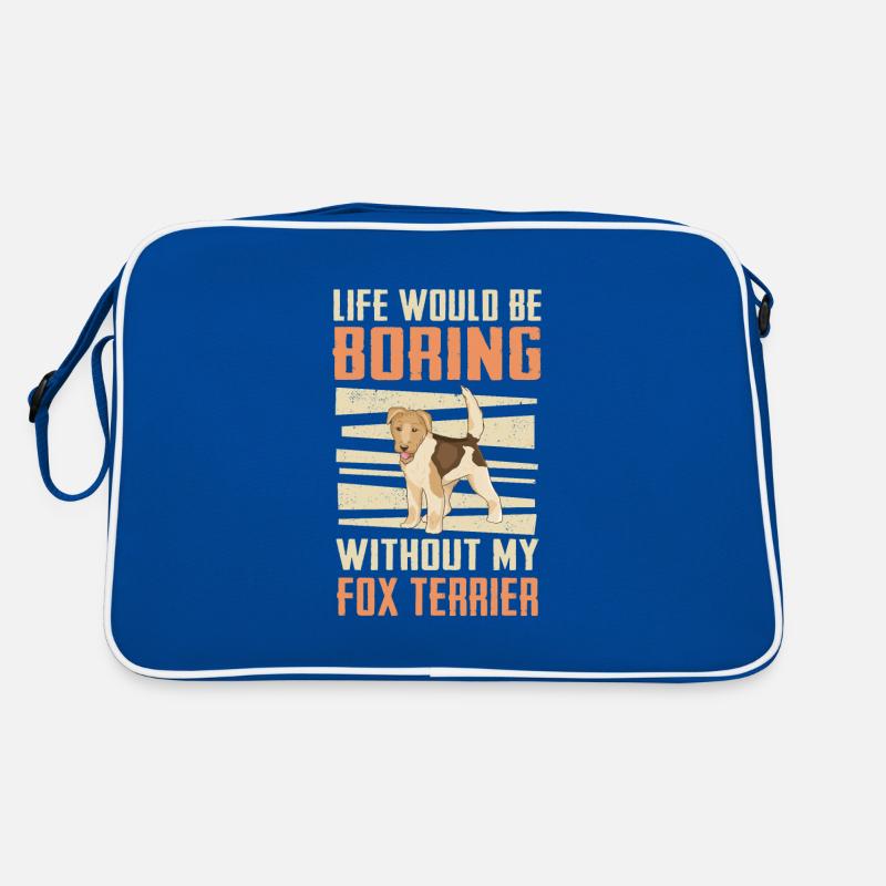 Chien Fox Terrier Sac Retro