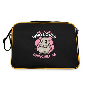Chinchilla Souris de Chinchilla - Sac Retro - noir/or - Dos