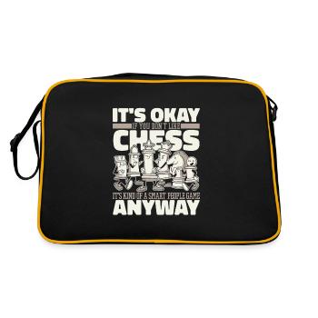 Chess Chess Players - Retro Bag - black/gold - Back