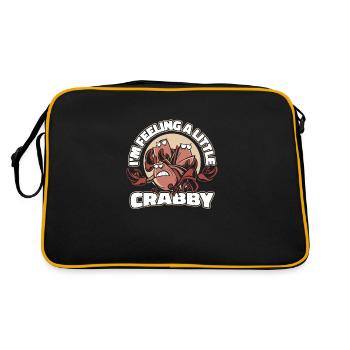 Crabe Ermite Crabe Crabe Cancer - Sac Retro - noir/or - Dos