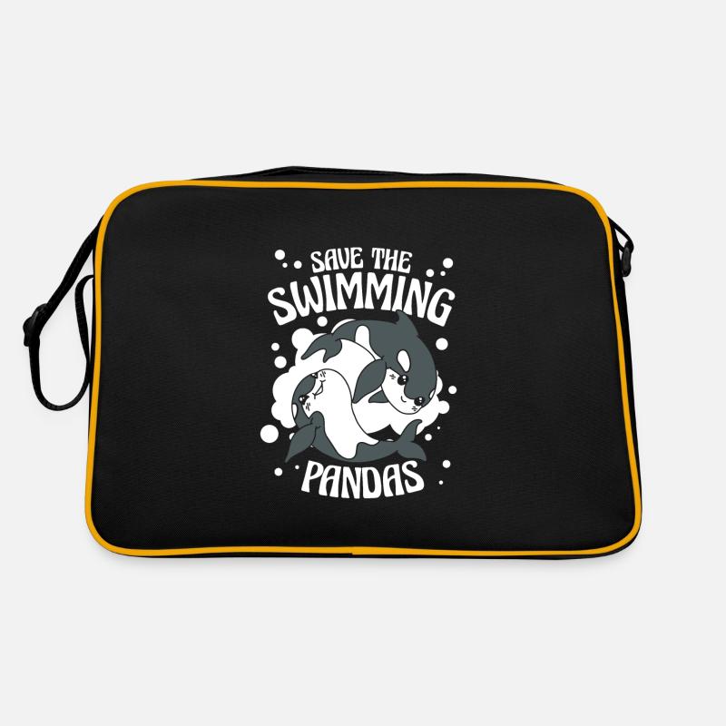 Orque Épaulard Océan Animaux Baleines Sac Retro