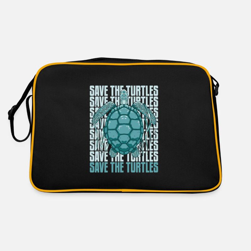 Turtle Sea Turtle Turtle Animal Retro Bag