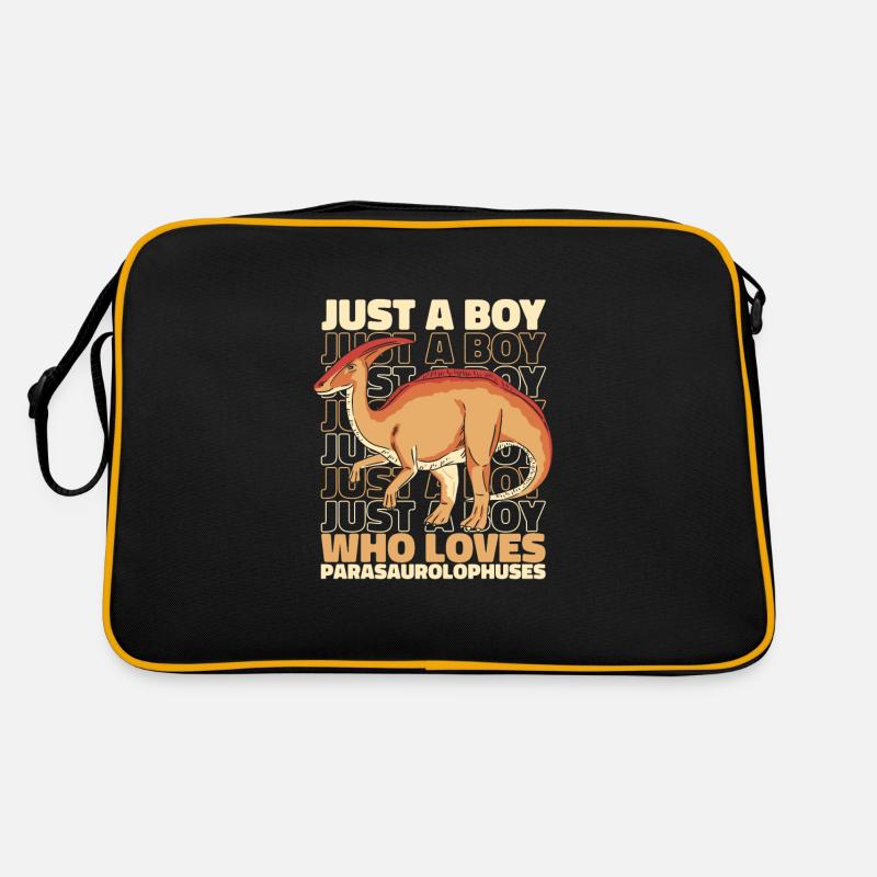 Parasaurolophus Dinosaur Retro Bag