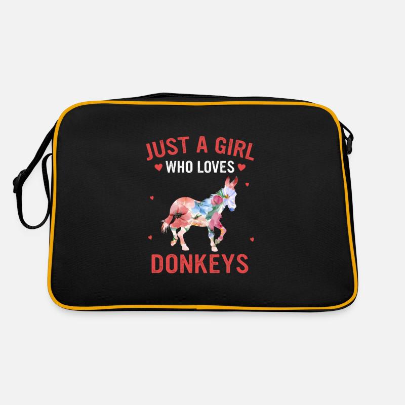 Âne âne animal Sac Retro