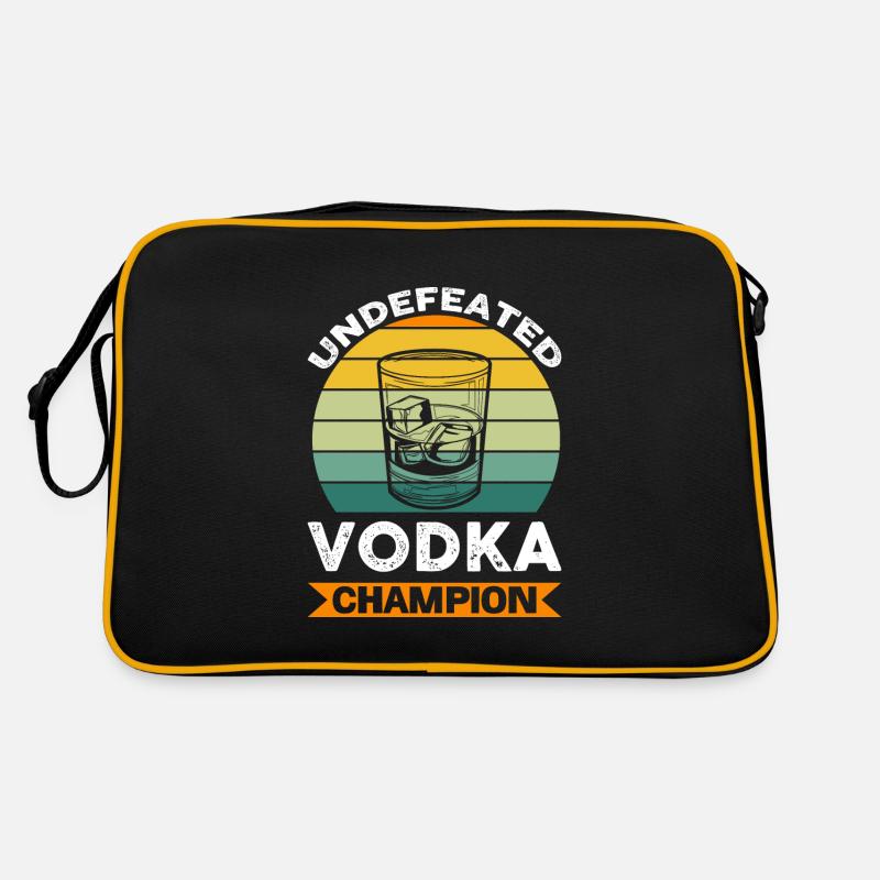 Champion invaincu de la vodka Sac Retro