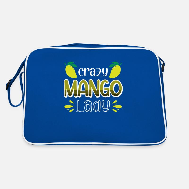 Dame folle à la mangue Sac Retro