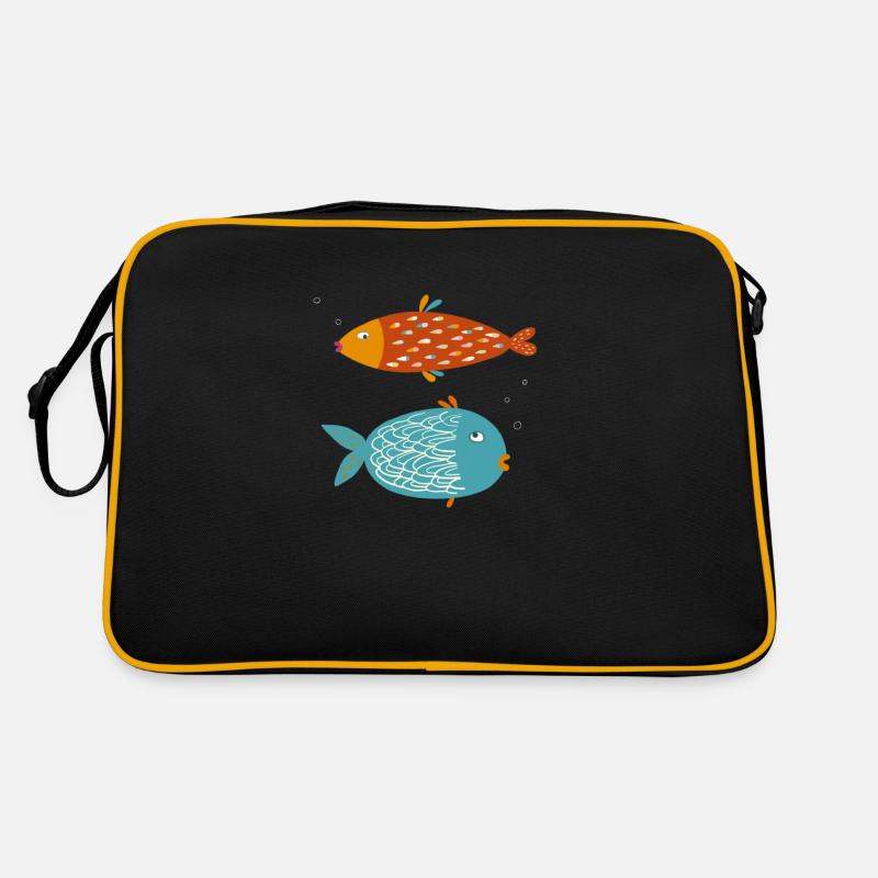 Poisson sarcastique Sac Retro