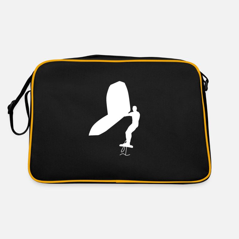 Wing foil - Retro Bag - black/gold