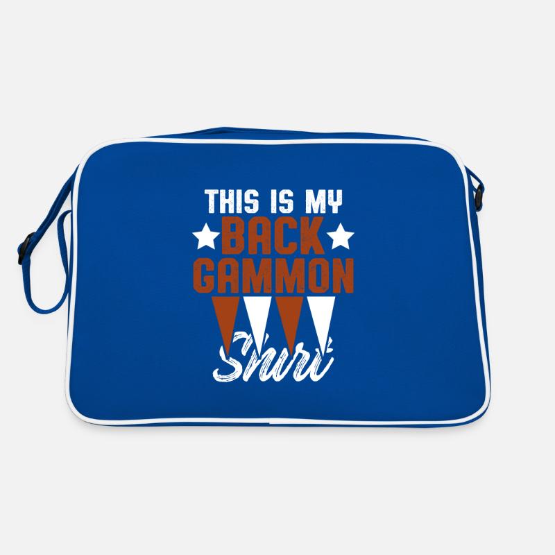t-shirt backgammon Sac Retro