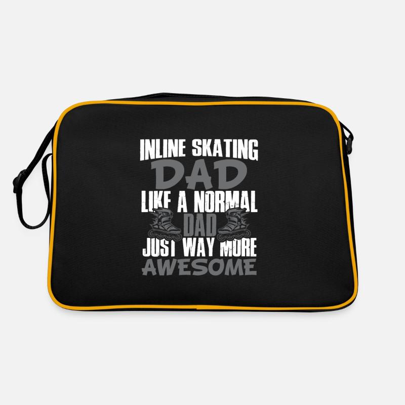 inline skate dad Retro Bag