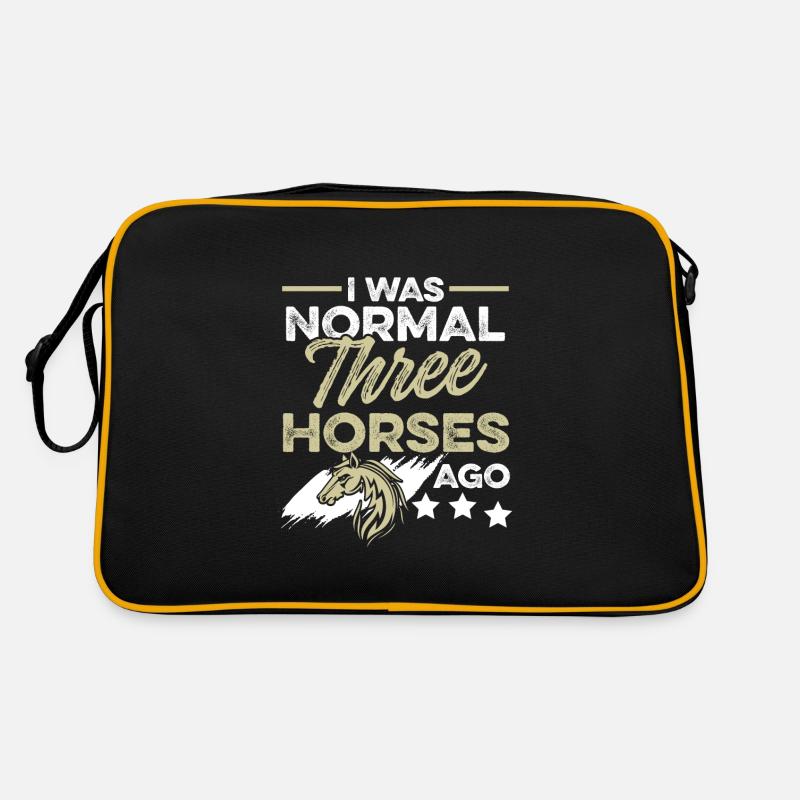 chevaux rigolo Sac Retro