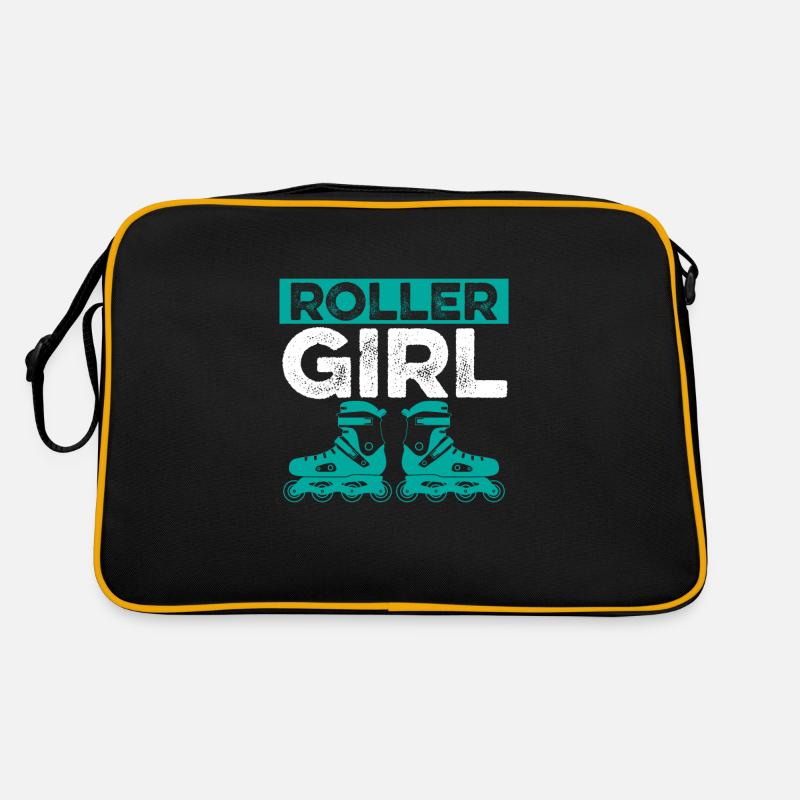 roller girl inline skate Sac Retro