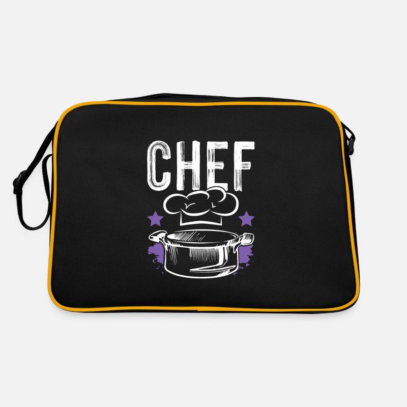 chef chef - Retro Bag - black/gold