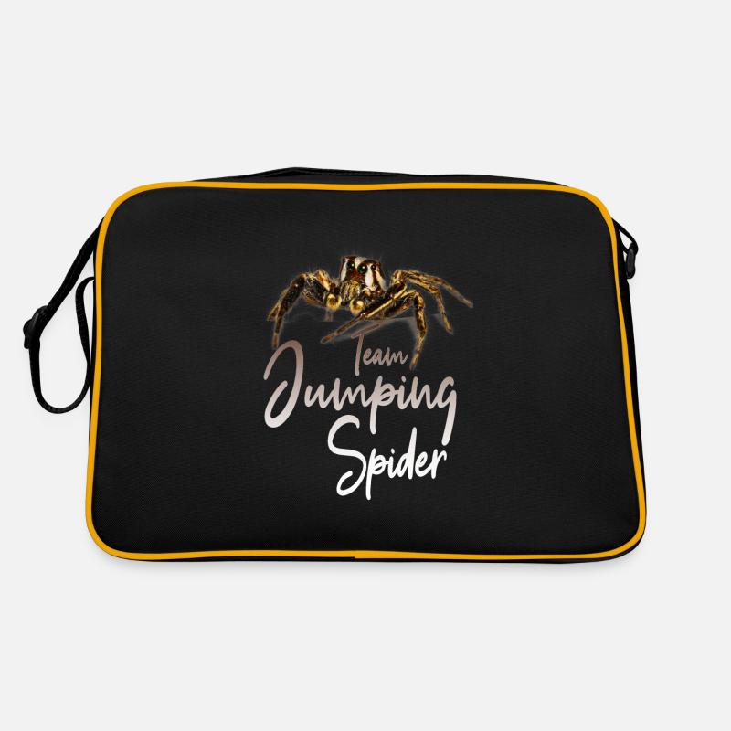 Jumping spider Jumping spiders Spiders Retro Bag