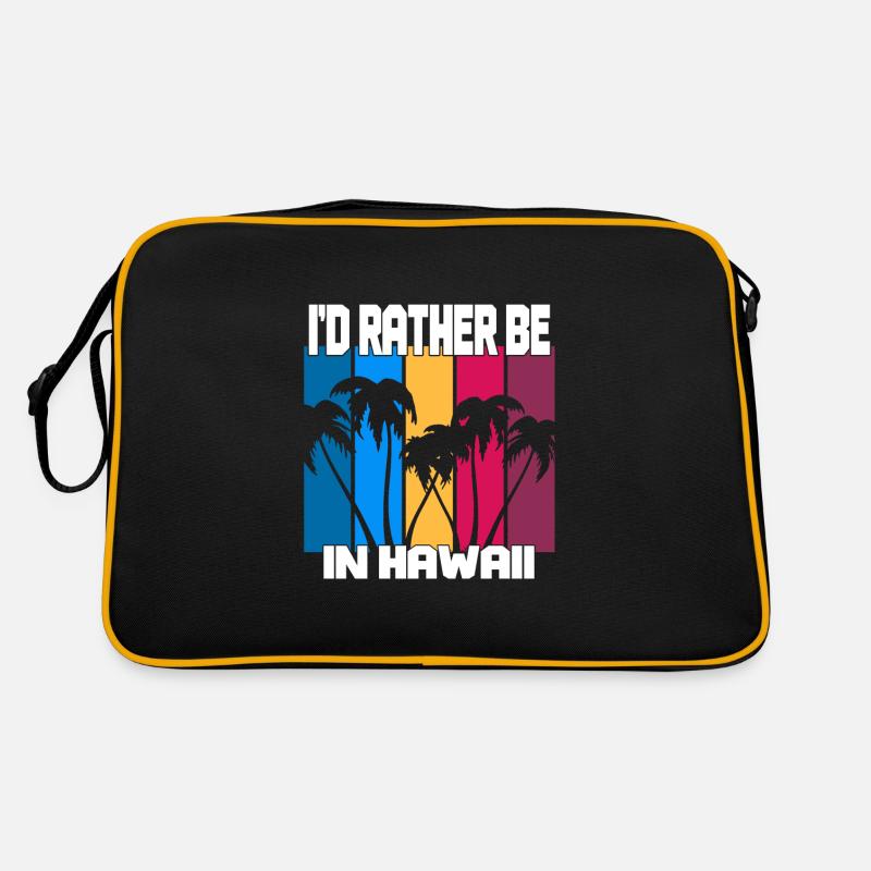 I'd rather be in Hawaii Retro Bag