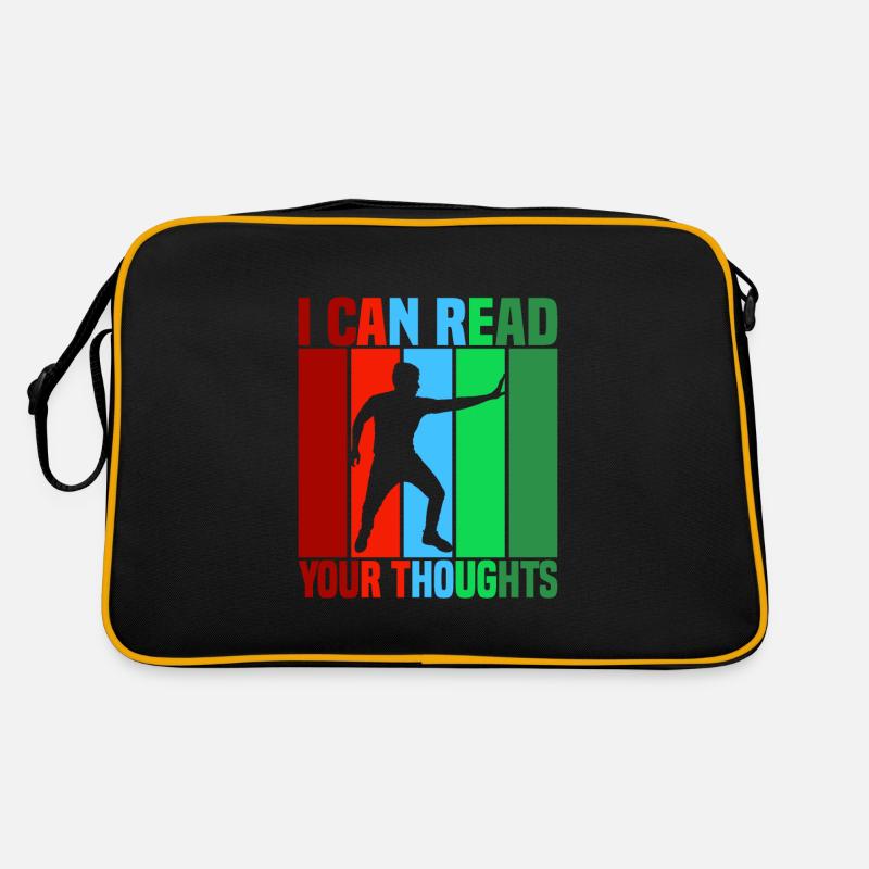 I Can Read Your Thoughts Retro Tasche