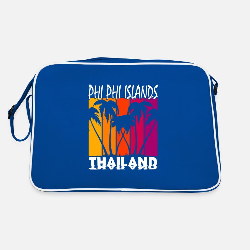 Vintage Phi Phi Islands Thaïlande Sac Retro