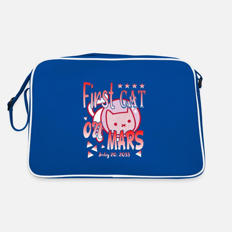 Premier chat sur Mars Sac Retro