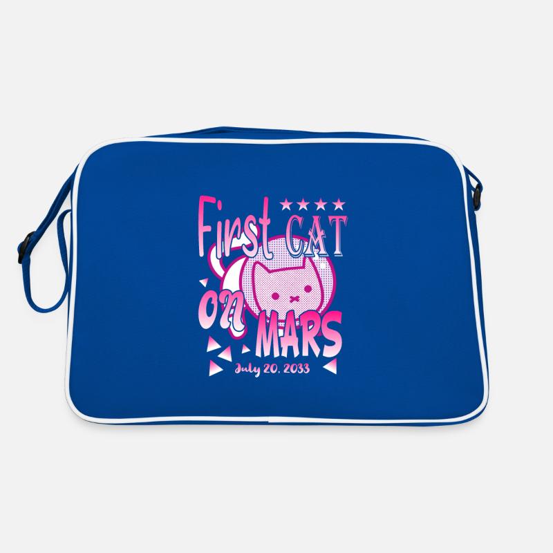 Premier chat sur Mars Sac Retro