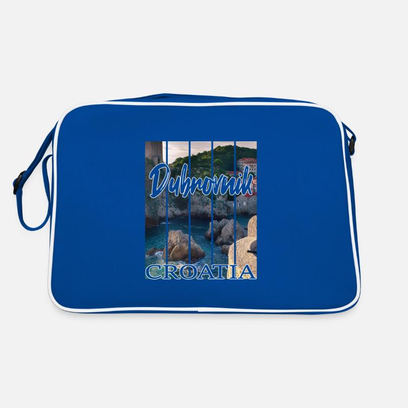 Dubrovnik Croatia Retro Tasche