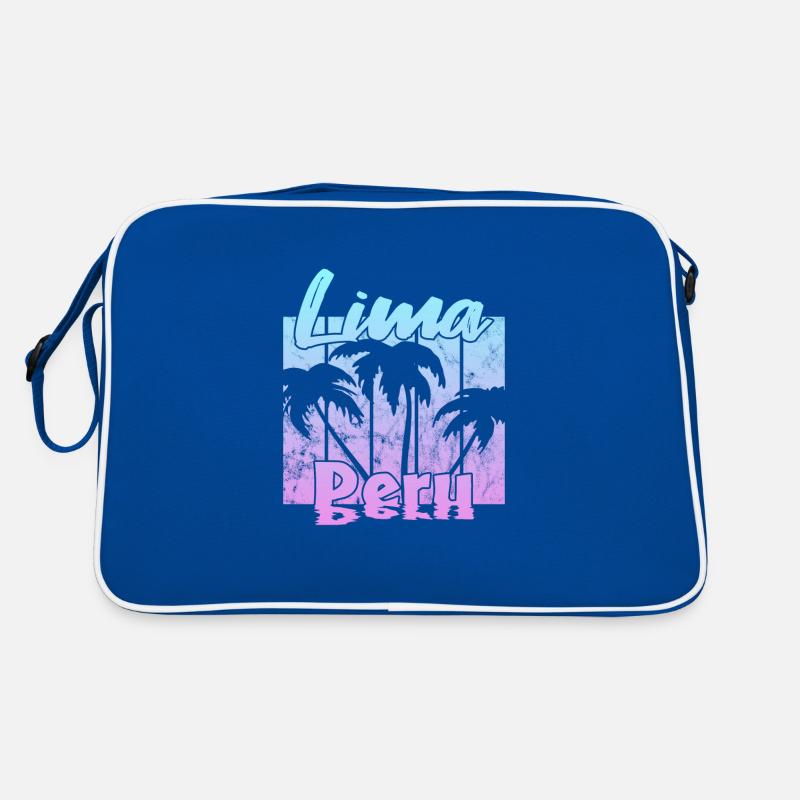 Lima Peru Retro Tasche