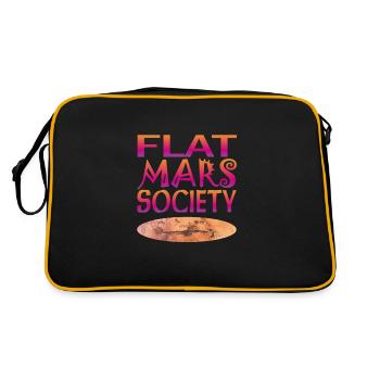Société Flat Mars - Sac Retro - noir/or - Dos