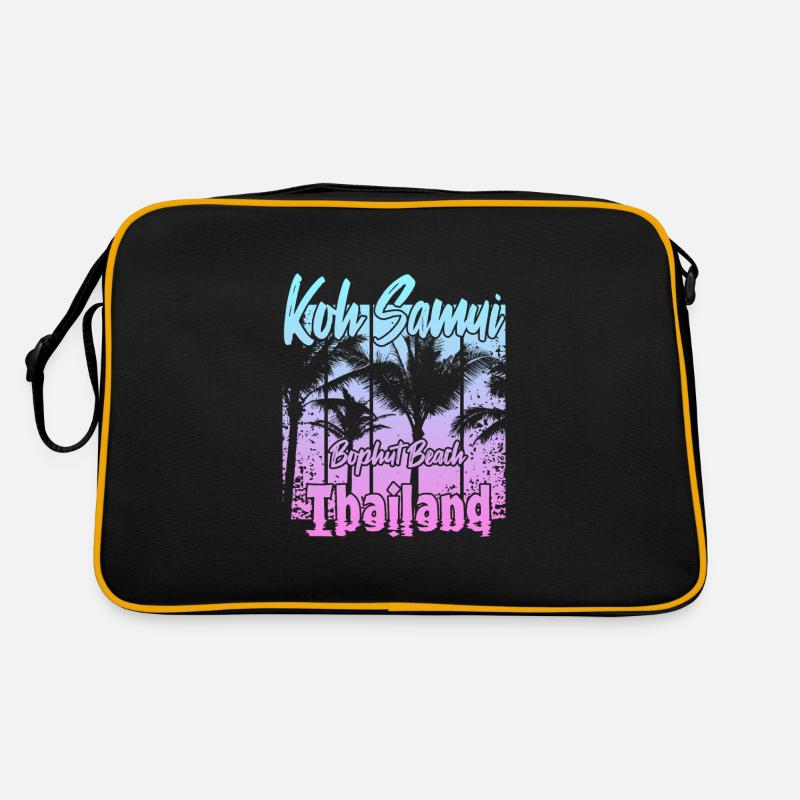 Koh Samui Thaïlande Bophut Beach Sac Retro