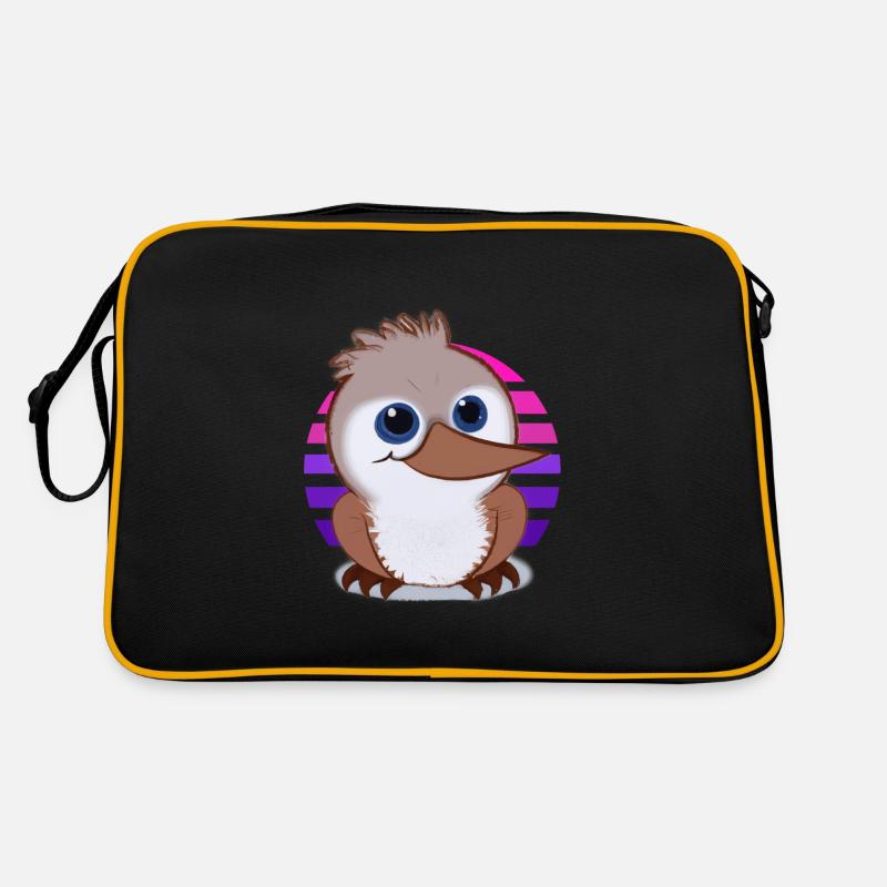 Dessin Kookaburra Sac Retro
