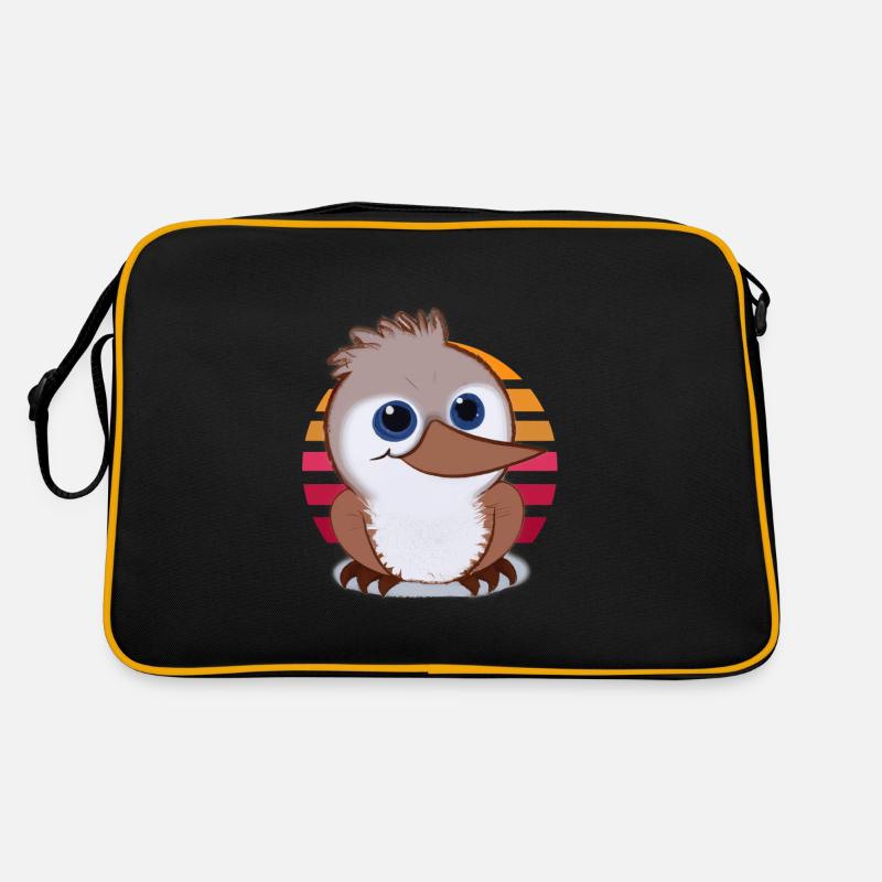 Dessin Kookaburra Sac Retro
