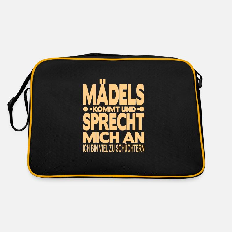 Je suis timide Sac Retro