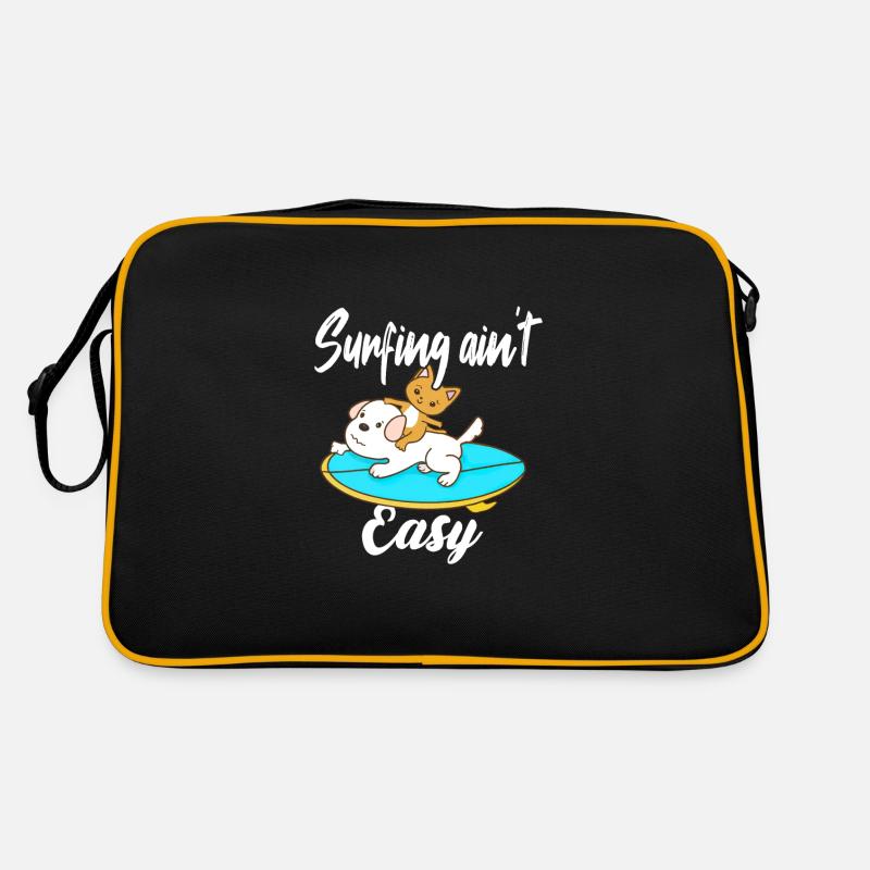 Surfing ain't Easy Retro Tasche
