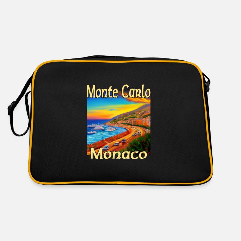 Monte Carlo Sunset à Monaco Sac Retro